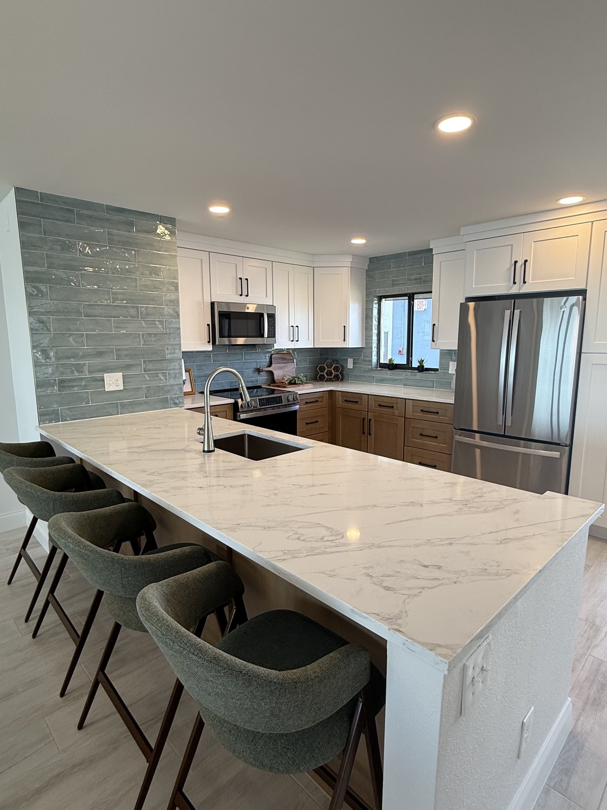 Contemporary Kitchen Remodel by ABQ Painting & Remodeling project photo